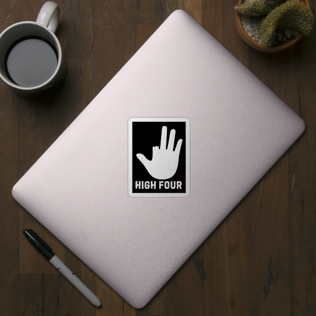 High Four - Funny by MakerMind8.2